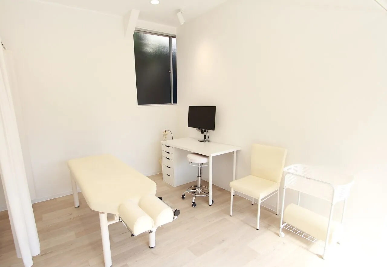 清潔な半個室で安心♪